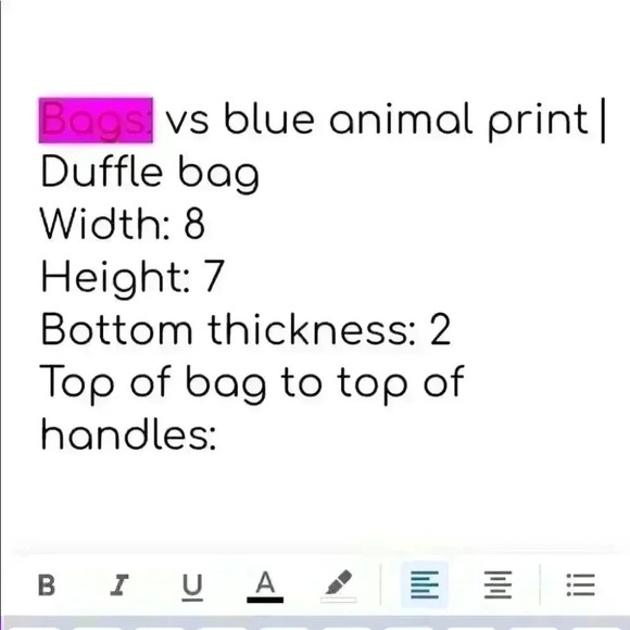 VICTORIA SECRET MAKEUP CASE BAG WITH BLUE LEOPARD ANIMAL PRINT - Picture 6 of 6